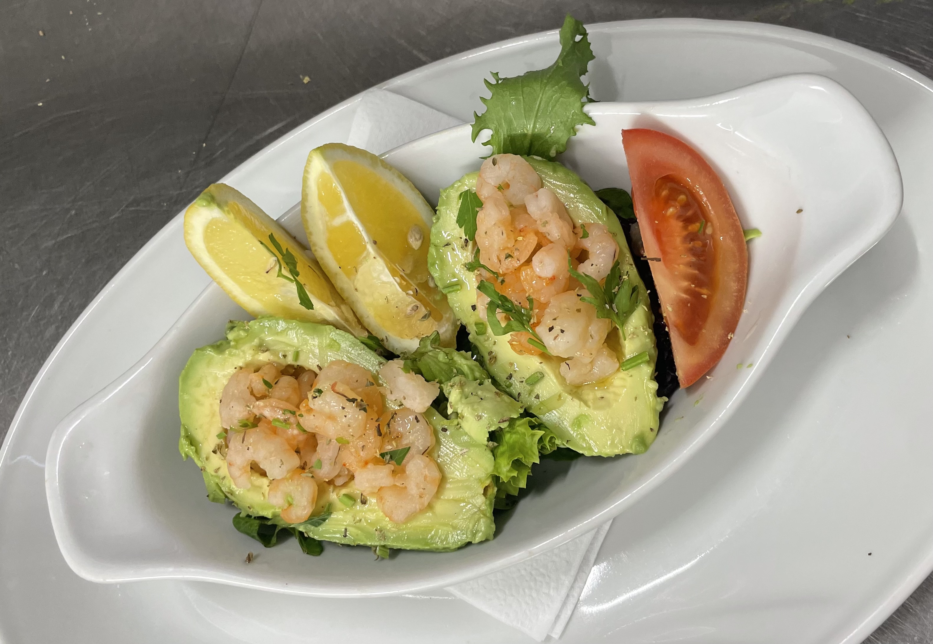 Avocado Prawns